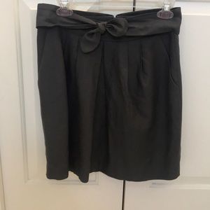 Greyish Blue Jodi Arnold for Limited belted skirt